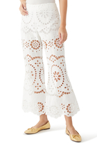 Lexi Embroidered Flare Pants