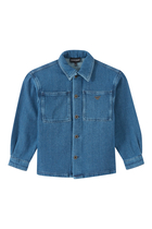 Kids Pocket Denim Shirt