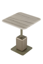 Gem Quartzite End Table