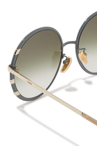 Celeste Rounded Sunglasses