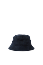 Black Terry Bucket Hat