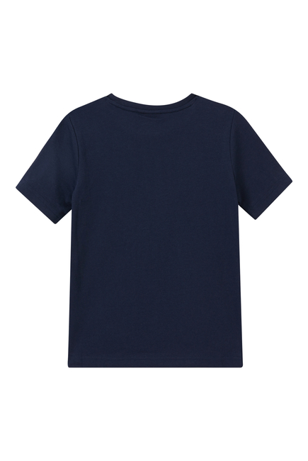 Gradient Logo Cotton T-Shirt