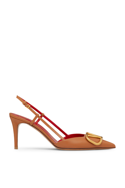 VLogo Signature 80 Slingback Pumps