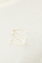 Baseball Logo Embroidered T-Shirt