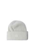 Knitted Logo Patch Beanie