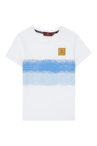 Kids Long Staple Jersey Logo-Print T-Shirt