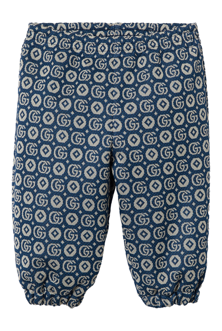 Kids Double G Jersey Jogging Pants