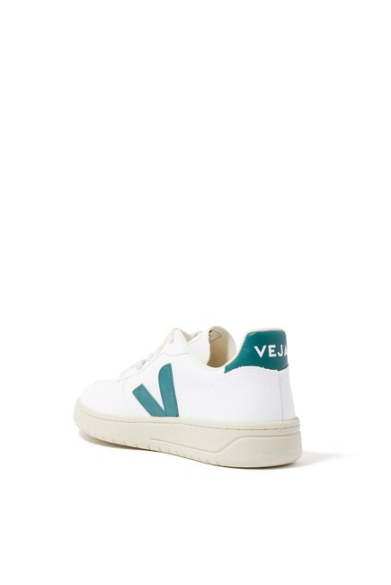 V-10 Leather Low-Top Sneakers