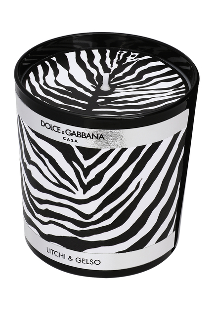 Lychee & Mulberry Zebra Scented Candle