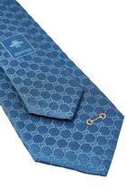 Monogram Print Tie