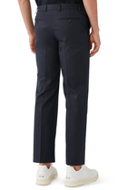 Double Cotton Twill Pants with Web