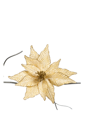 Poinsettia Clip-On Ornament