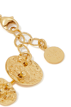 Eclipse Bracelet, Gold-Plated Brass
