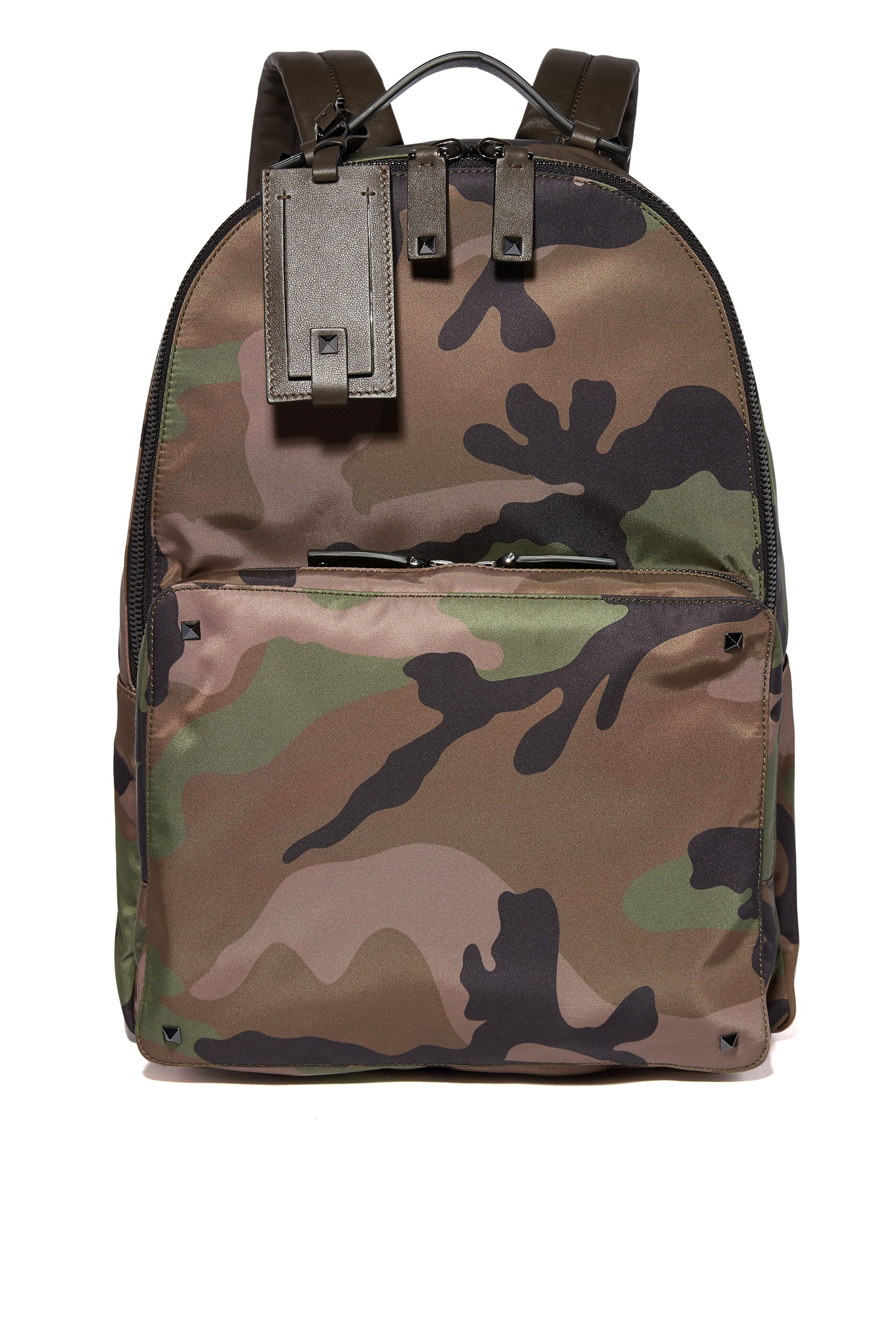 valentino camo backpack