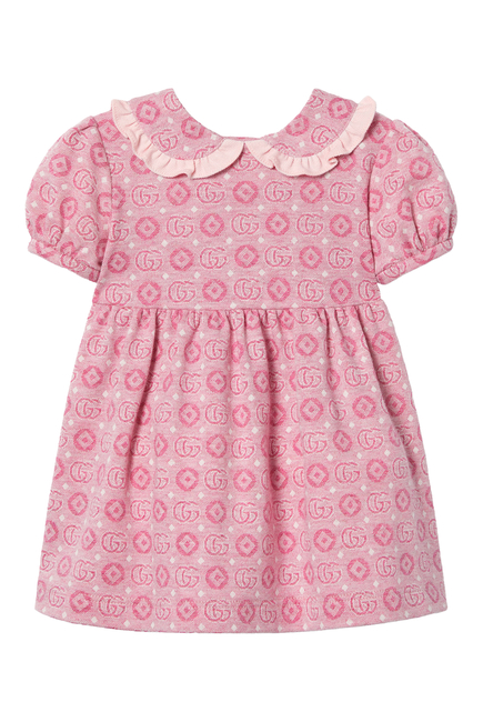 Kids Double G Cotton Dress