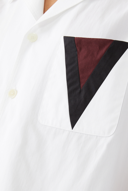 V Logo Bowling Shirt