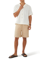 Bermuda Linen Shorts