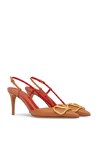 VLogo Signature 80 Slingback Pumps