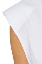 Padded Shoulder T-Shirt
