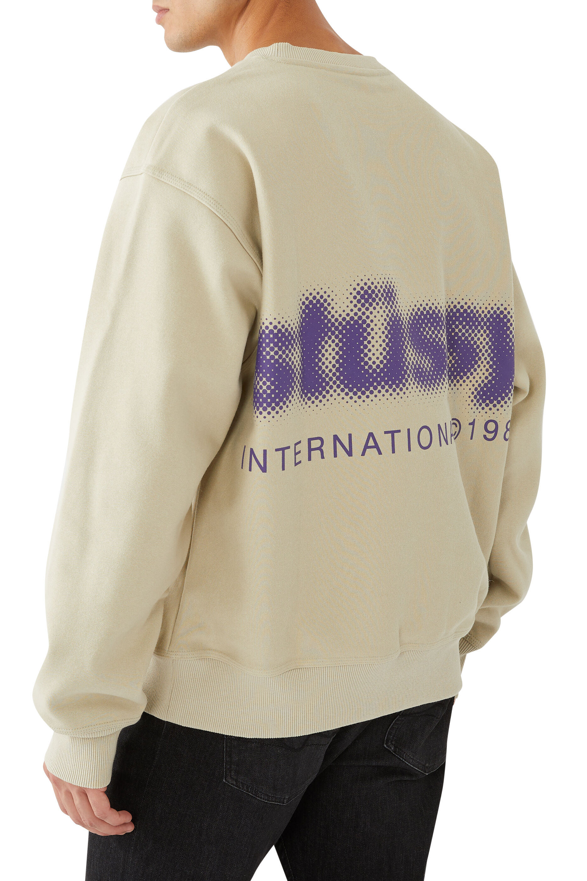 Buy Stussy Blur Crew Sweatshirt for Mens | Bloomingdale's UAE