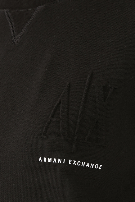 AX Embossed Logo T-shirt in Jersey