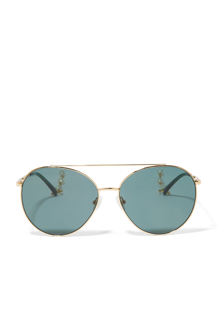 Yoyo Round Aviator Sunglasses