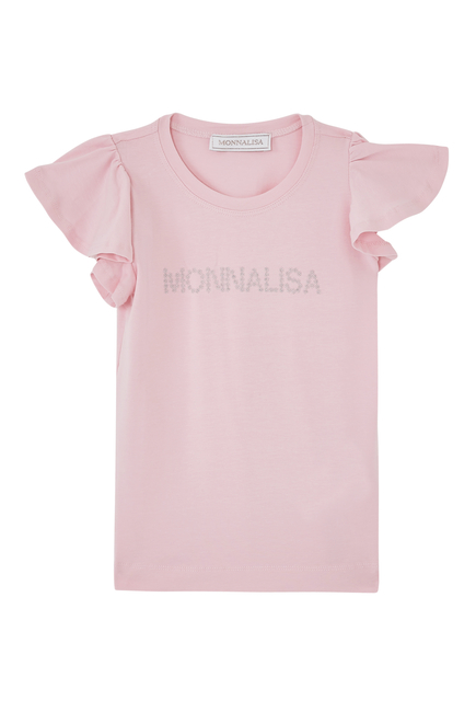 Kids Logo Frill T-Shirt