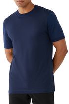 Cotton Silk Regular Fit T-Shirt