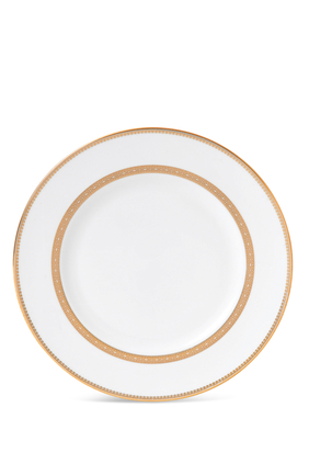 Vera Wang Lace Gold Dinner Plate