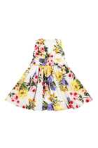 Kids Floral Cotton Dress