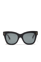 Cat-Eye Frame Sunglasses