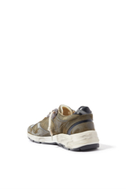 Running Dad Suede & Net Sneakers