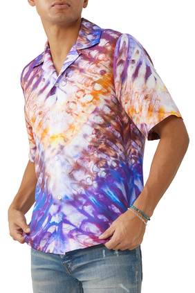 Tie-Dye Bowling Shirt