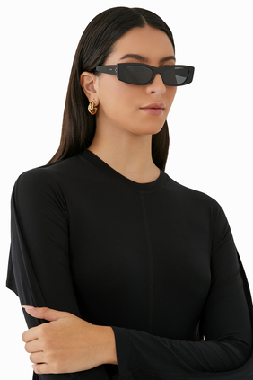 Dots Rectangular Sunglasses
