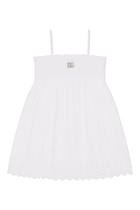 Kids Embroidery Poplin Dress