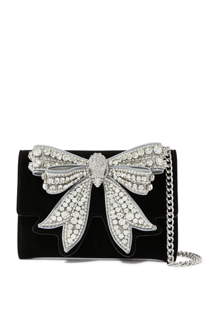 Buy Kurt Geiger Shoreditch Bow Chain Wallet for Womens | Bloomingdale's UAE