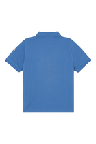 Kids Logo Placket Polo Shirt