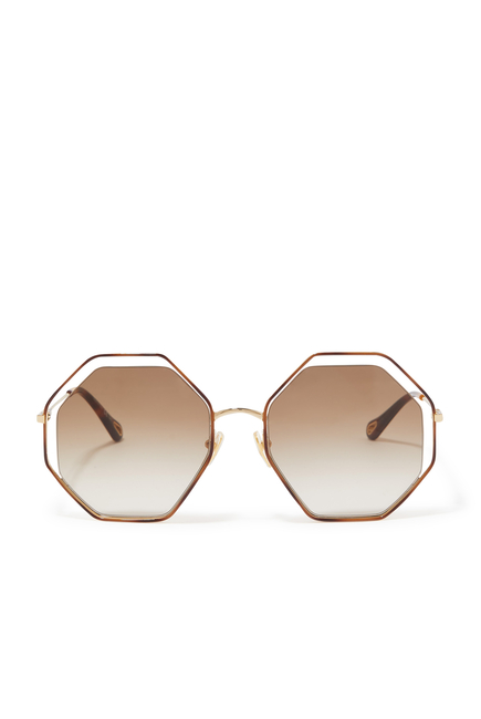Poppy Octagonal Sunglasses
