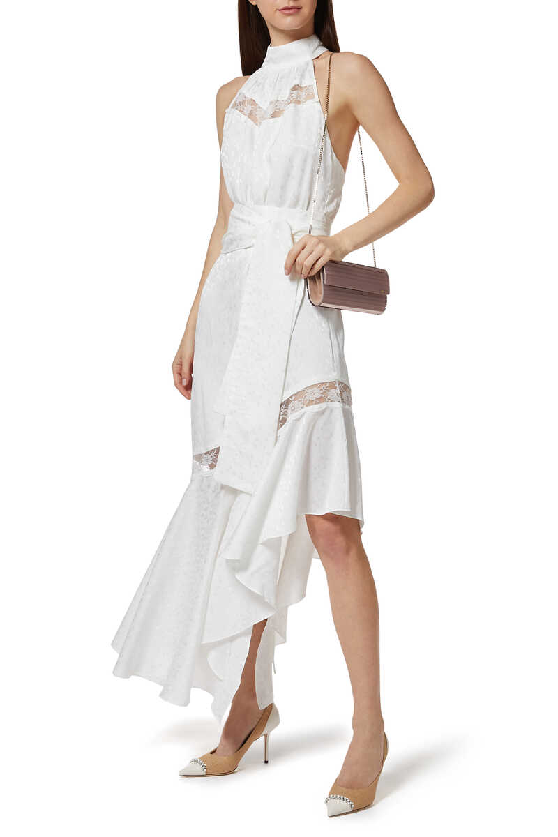 Buy Elliat Amorphous Satin Dress - Womens for AED 1200.00 Dresses ...