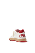 Kids Ball Star Leather Sneakers