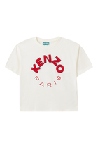 Kids Logo Cotton T-Shirt