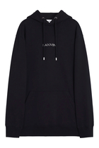 Embroidered Logo Hooded Sweatshirt