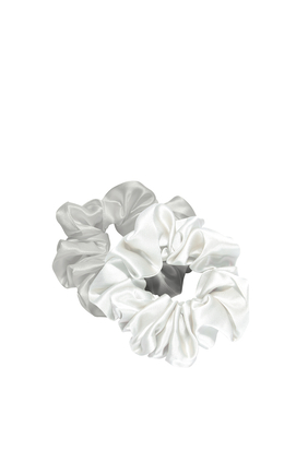 Silk Sleep Scrunchies, Set Of 2