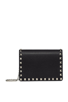  Rockstud Leather Pouch