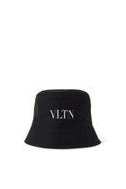 Valentino Garavani VLTN Logo Bucket Hat