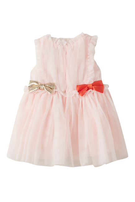 Kids Ruffle Dress & Bloomers in Chiffon