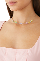 Safety Pin Choker Necklace