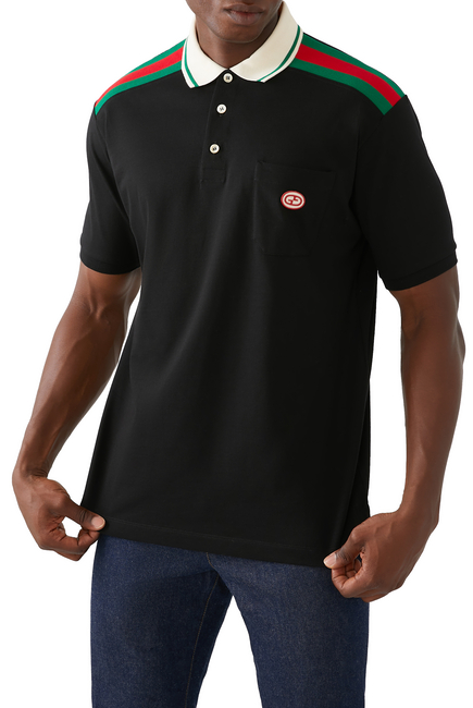 Interlocking G Cotton Polo