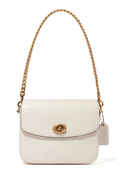 Cassie 19 Pebble Leather Cross-Body Bag