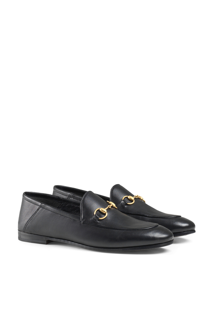 Leather Horsebit Loafers